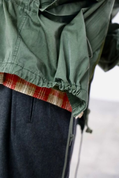 A.PRESSE 2026 STYLE1 Vintage Silk Hoodie Jacket スタイル