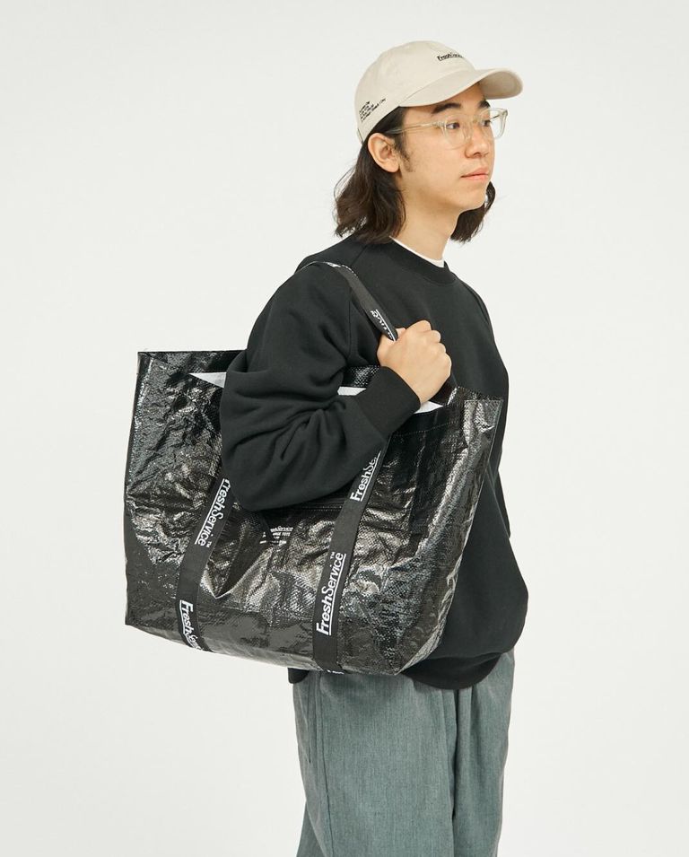 FreshService - フレッシュサービストートバッグ TARP LARGE TOTE (BLACK) | mark