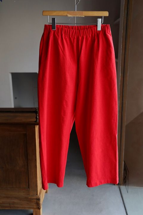 Gurank 25FW Loop wheel HT pants (2560S)RED☆新作発売！