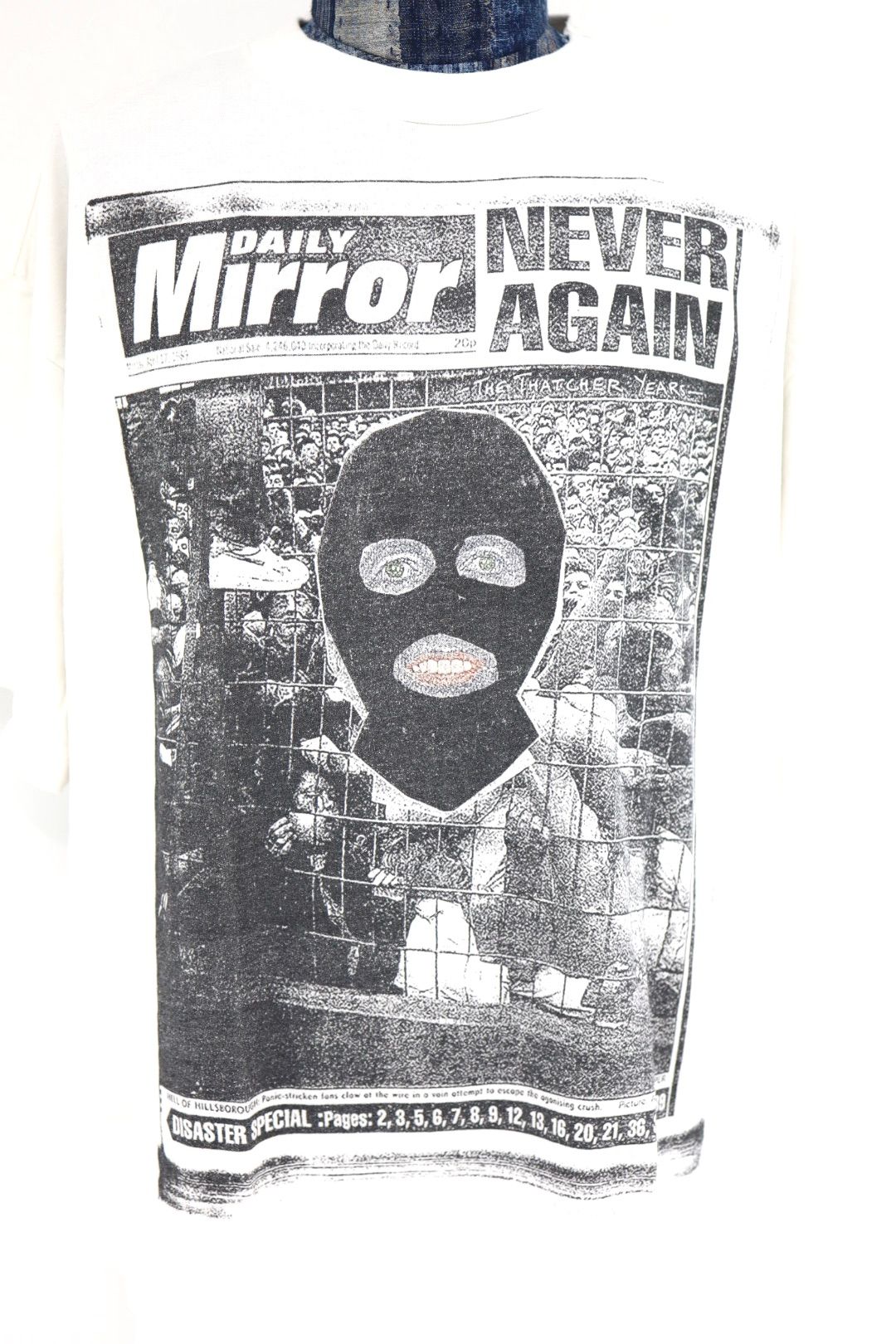 セントマイケル 26SS JR_SS T-SHIRT/MASK(SM-MK8-0000-C02)WHITE