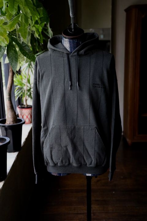 S.F.C 25FW エスエフシー STRIPE HOODY(DISCHARGED)(SFCFW25CS04)Black☆9月20日(土)発売！