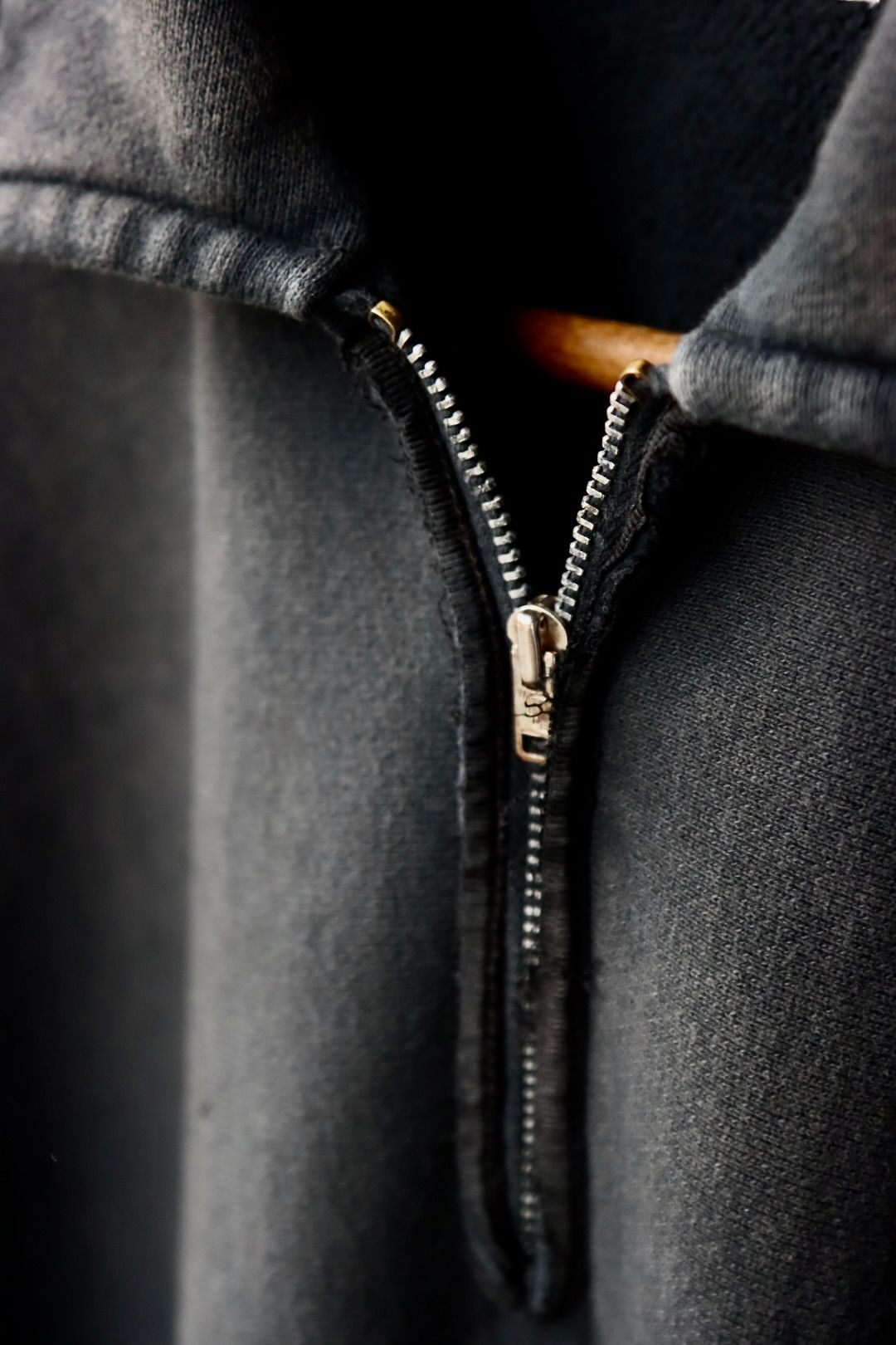 アプレッセ 2025 STYLE2 Vintage Half Zip Sweatshirt(25AAP-05-09)BLACK☆8月9日(土)発売！