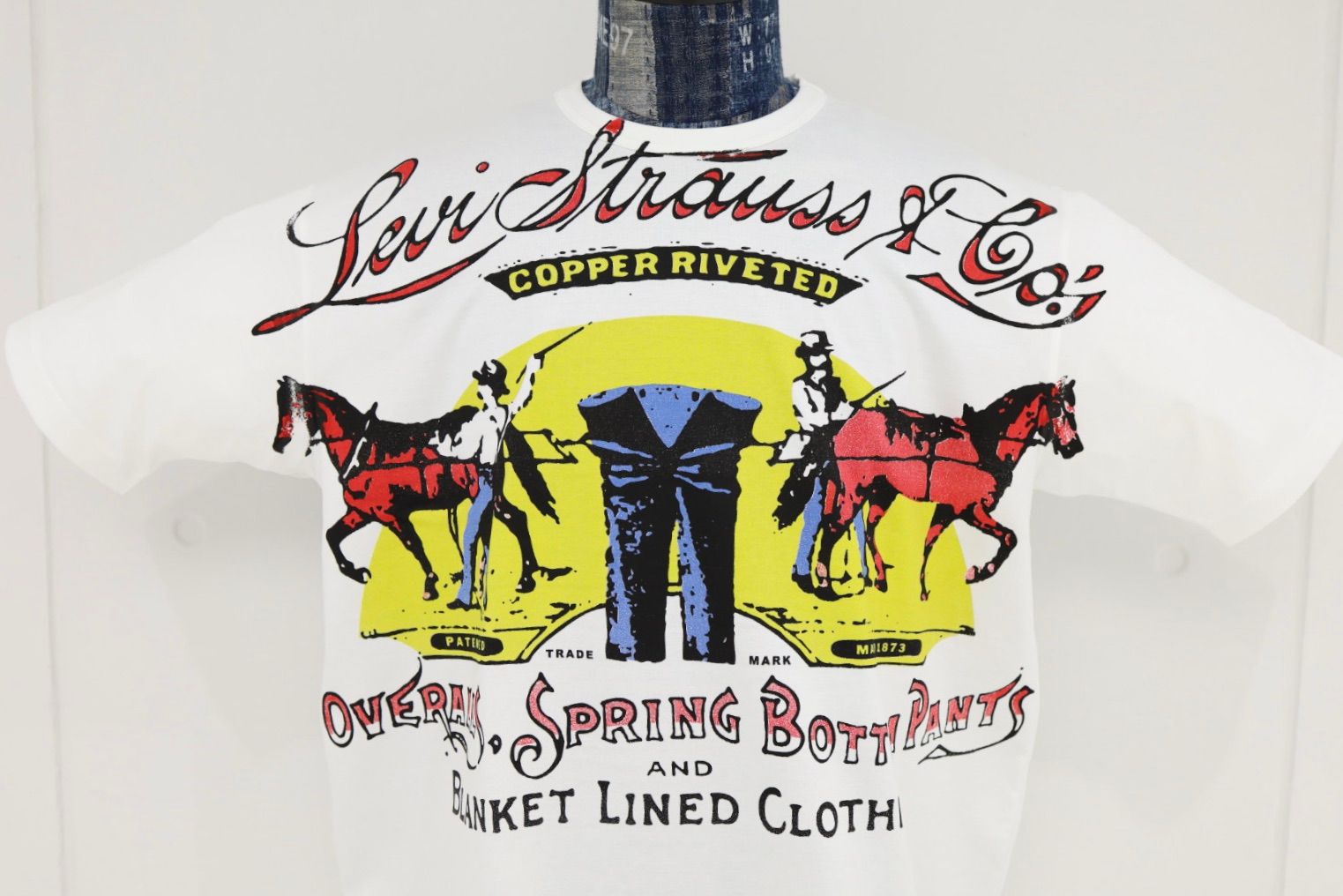 アイジュンヤワタナベマン 26SS Levi'sWネーム プリントTシャツ(WQ-T911-100)WHITE☆5月15日(金)発売！