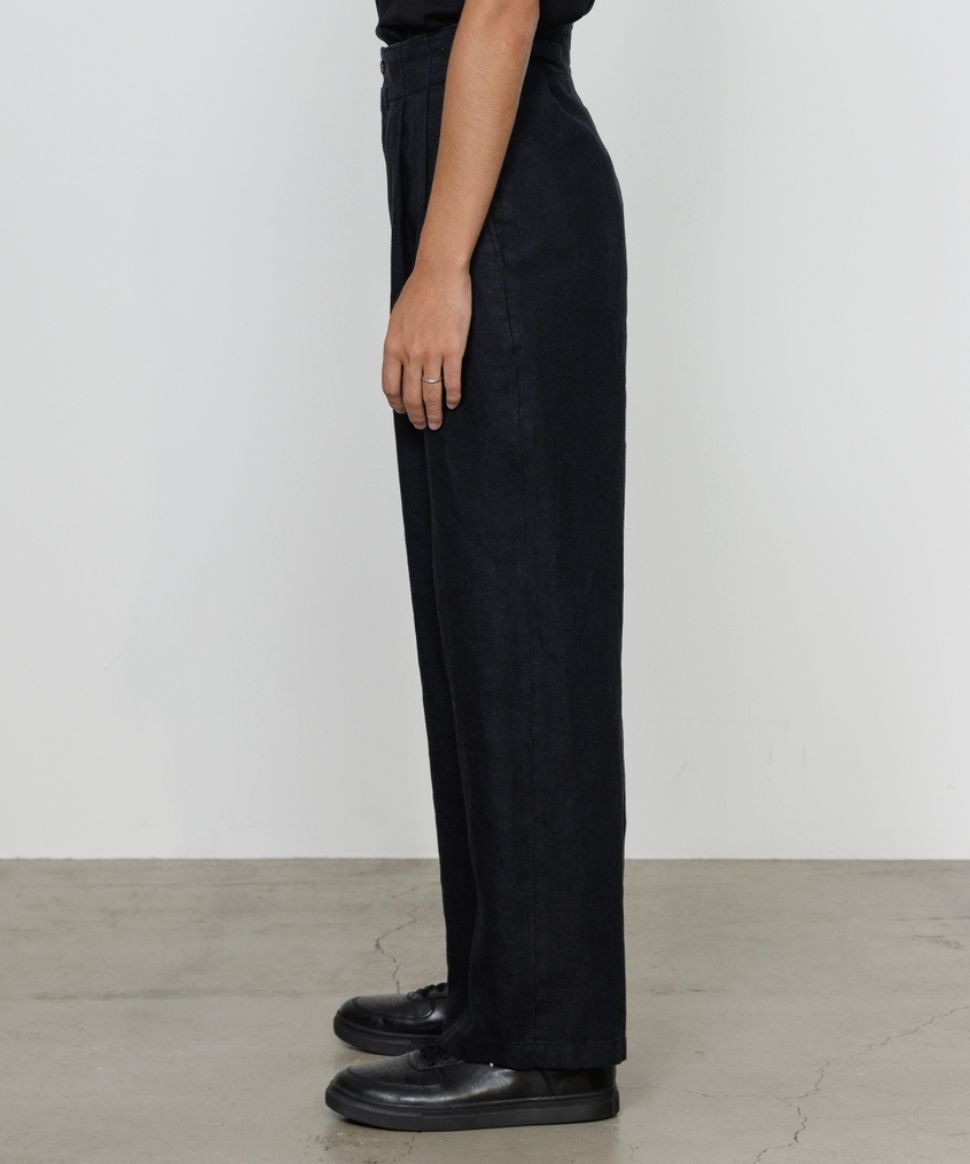 marka 26SS TWO TUCK MILITARY TROUSERS(M26A19PT02C)BLACK☆新作発売！