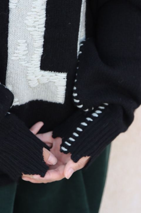 ©SAINT M×××××× セントマイケル 22AW CLF KNITスタイル