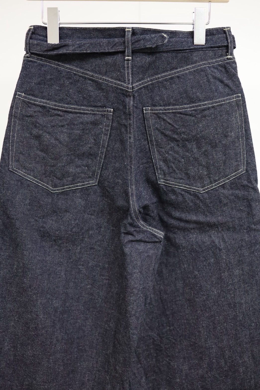 blurhms ブラームス 26SS 12.9oz Denim Bias Belted Pants(BHS26S012)Indigo☆1月23日(金)新作発売！