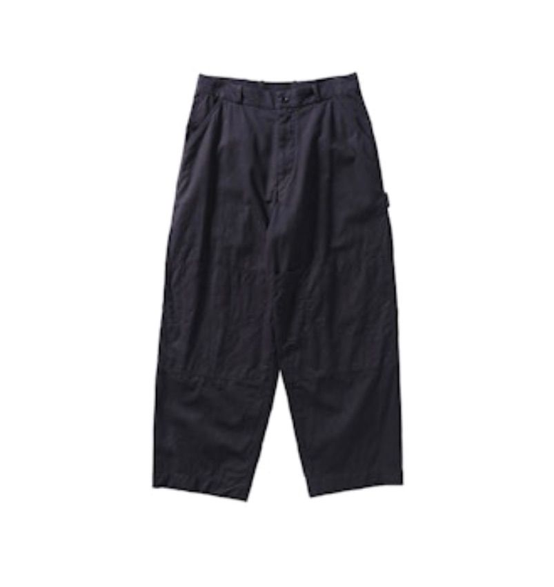 blurhms 25FW Cotton Serge Work Pants(BHS25F028)InkBlack