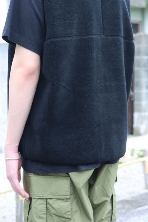 FreshService Wool Boa Zip-Up Vest(GU213-70205B) style.2021.9.13.
