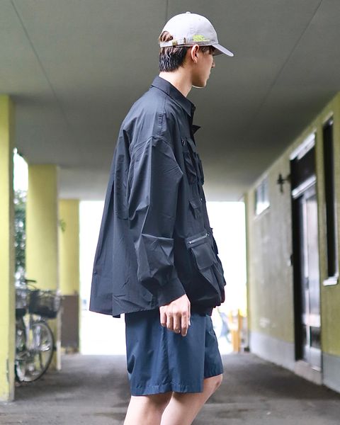 FreshService フレッシュサービス 23AW DRY TYPEWRITER TACTICAL POCKET L/S SHIRTスタイル
