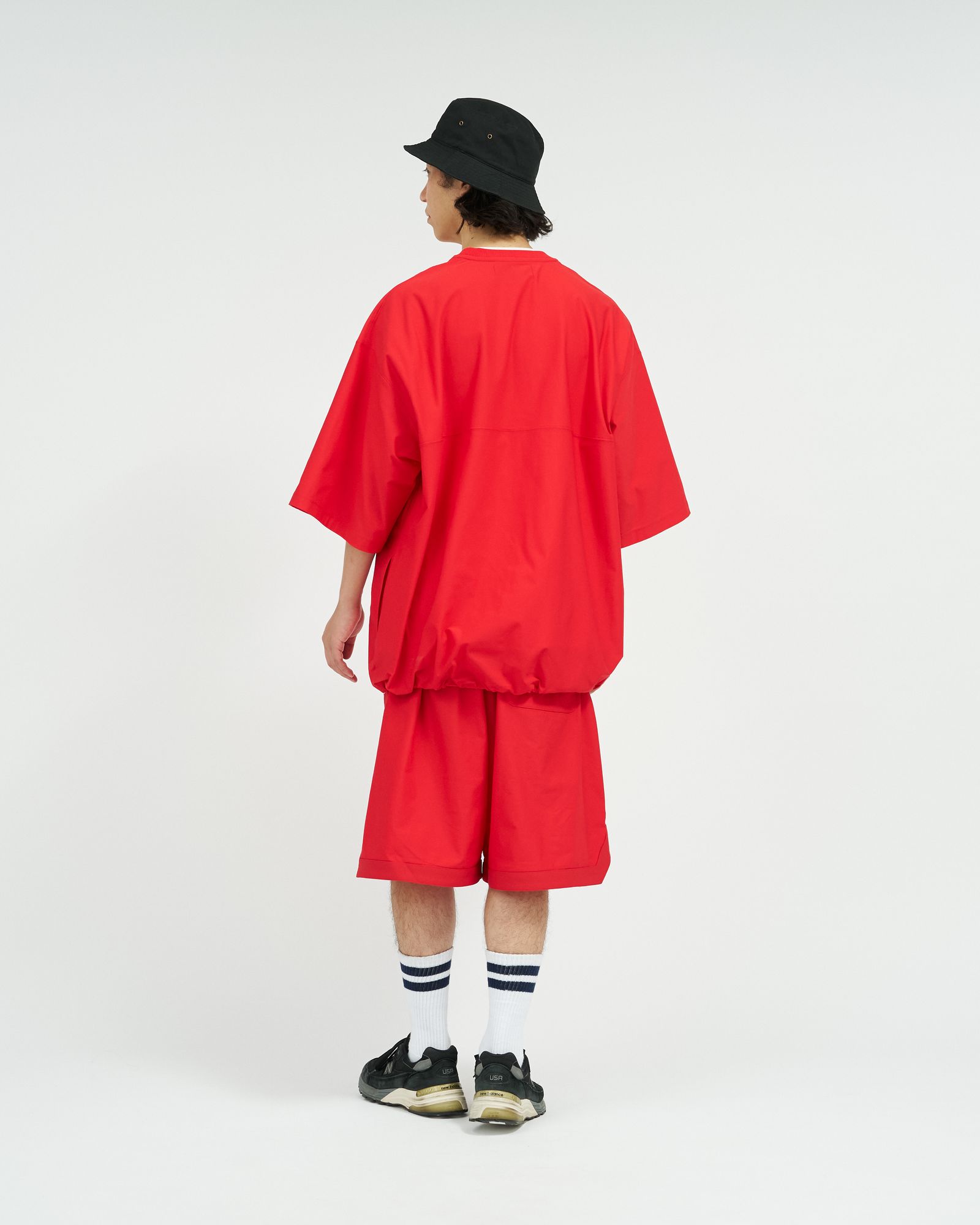 フレッシュサービス  ACTIVE DRY MESH PULLOVER(FSC263-70163)RED☆7月18日(土)新作発売！