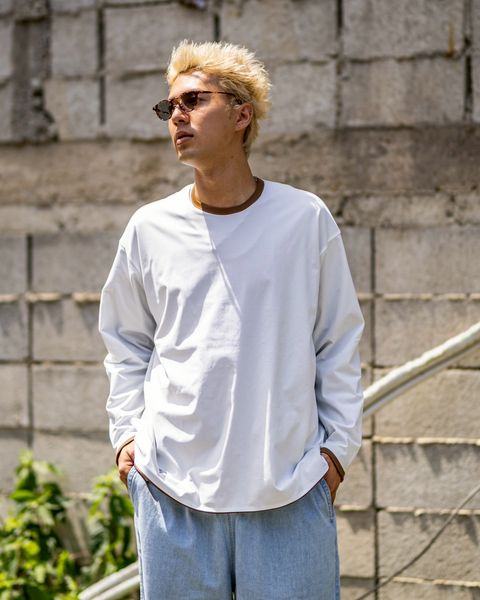 FreshService REVERSIBLE L/S TEE(BROWN)☆新作発売！