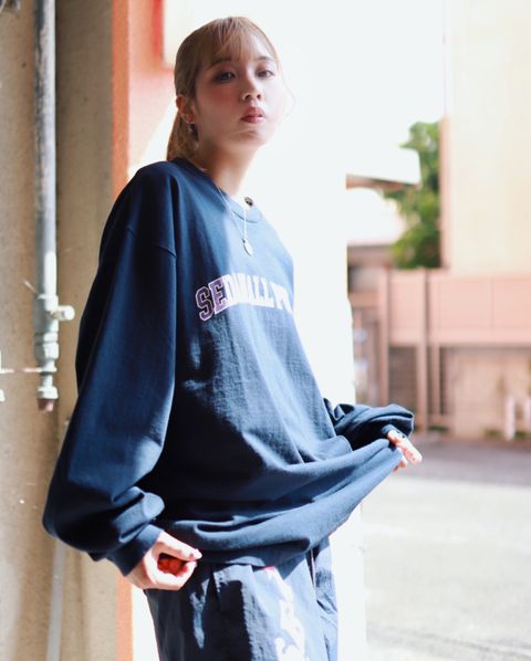 SEDAN ALL-PURPOSE 新作Arch Logo L/S Tee style.2023.7.29
