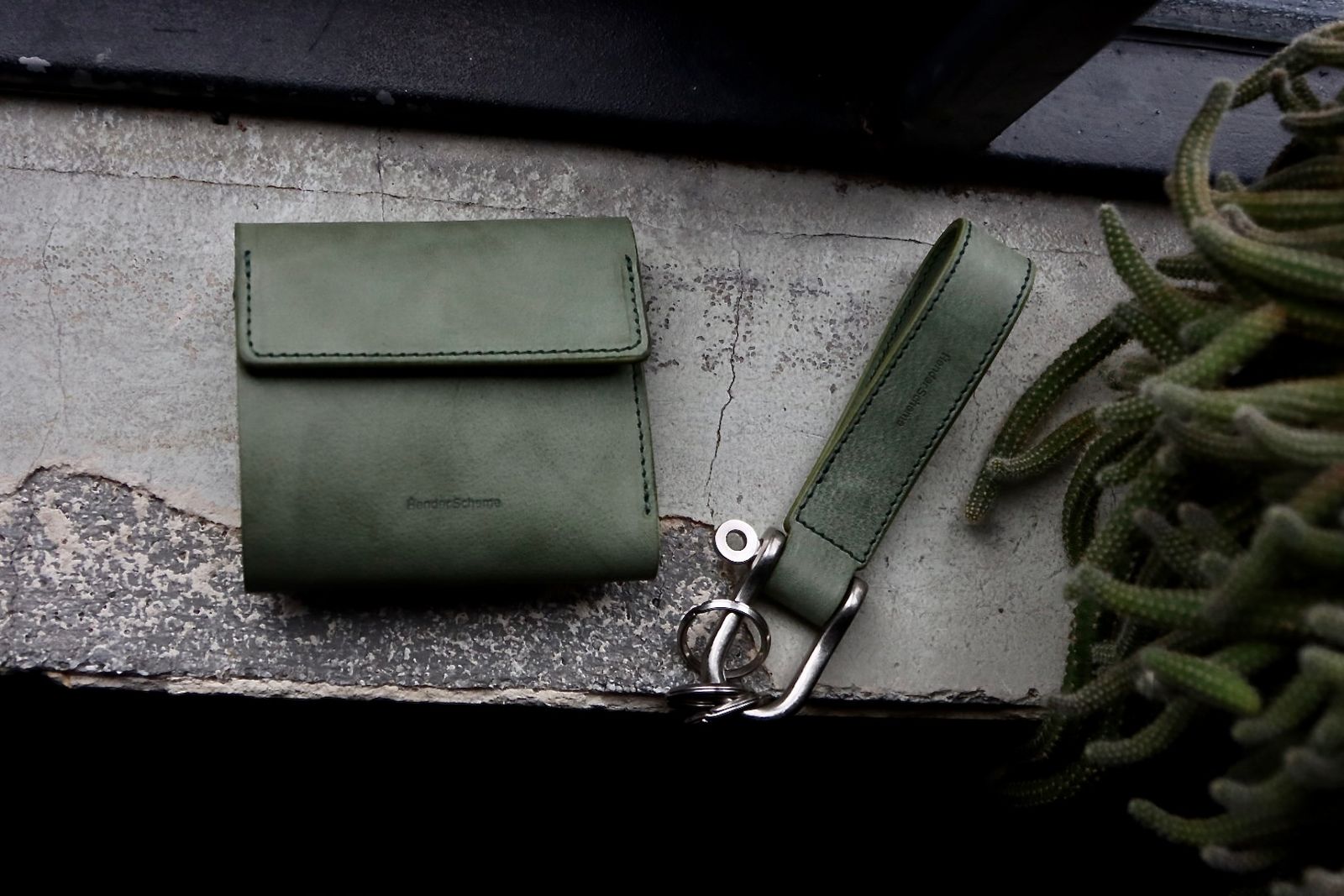 Hender Scheme - エンダースキーマ 財布 clasp wallet(li-rc-ciw)green 