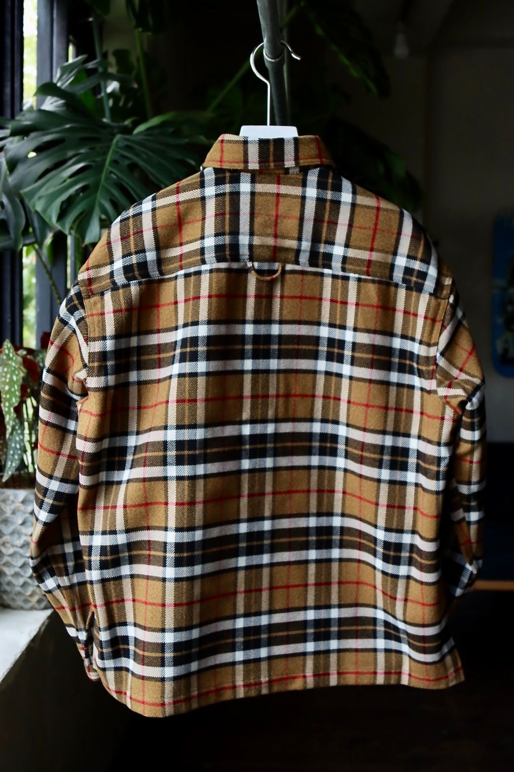 セダンオールパーパスFW23 Tech Tweed CPO Shirt (SD23F-SH04)Yellow Orcher Plaid☆9月23日(土)発売！
