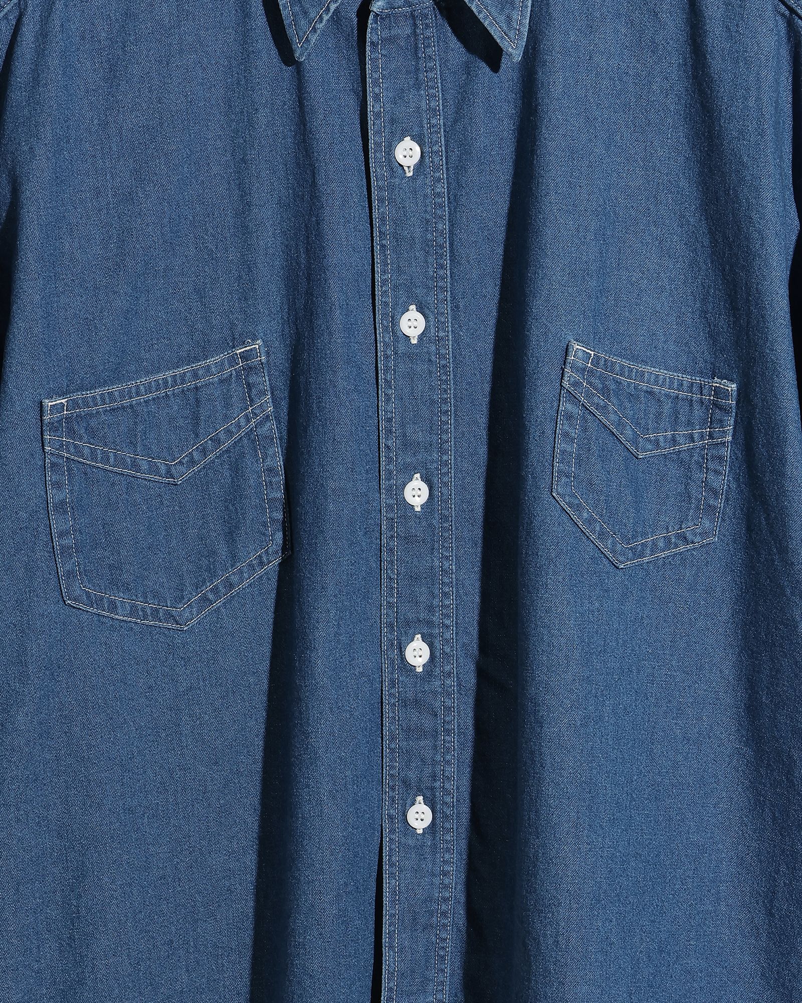 FOUNDOUR - ファウンダ 25SS REGULAR COLLAR SHIRT(015FD251014 FOUNDOUR - ファウンダ 25SS REGULAR COLLAR SHIRT(015FD251014