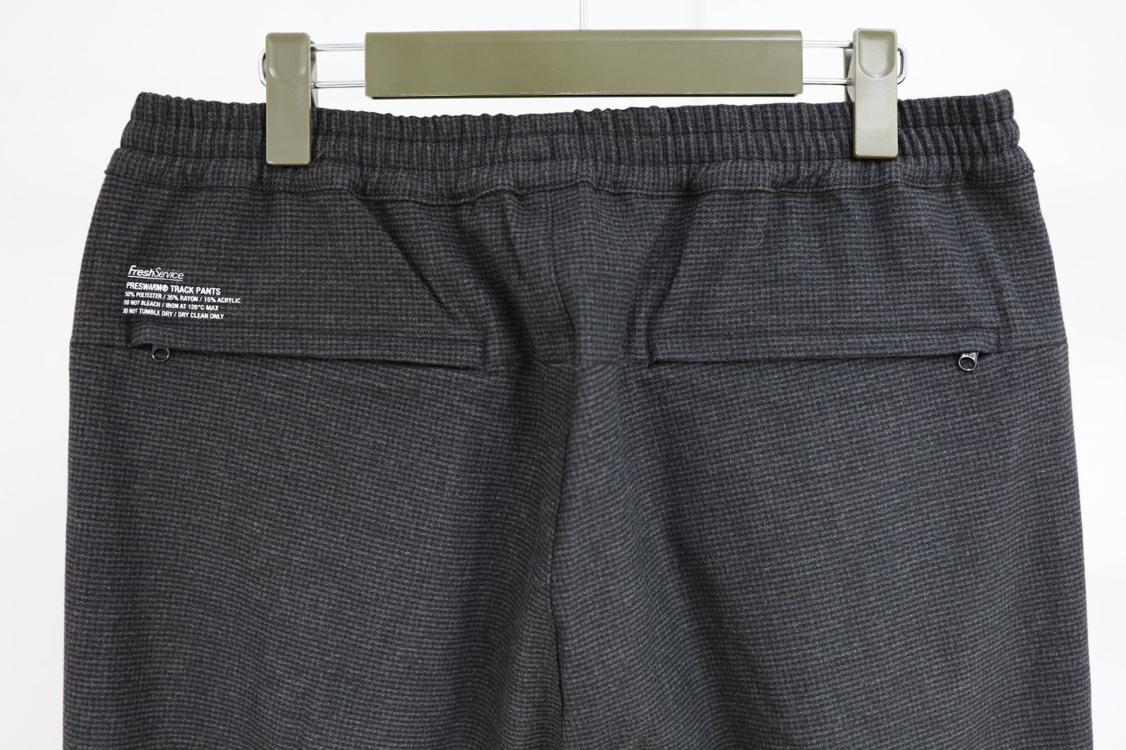 フレッシュサービス 26AW PRESWARM® TRACK PANTS(FSC263-40053)HOUNDSTOOTH☆9月26日(土)新作発売！