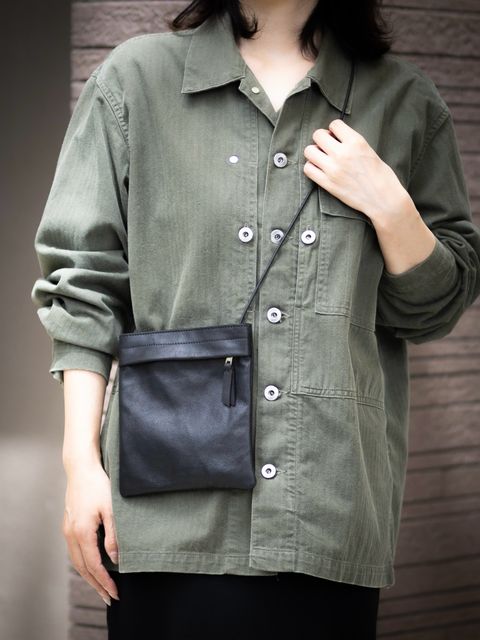 Morphee / モルフェ ミニショルダーポーチ MINI SHOULDER POUCH(MSP) BLACK☆8月27日(木)再入荷しました！