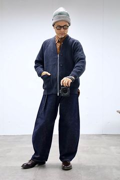 COMME des GARCONS HOMME 26FW BATONER ZIPカーディガンスタイル