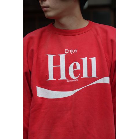 ©SAINT M×××××× RGLN SWT SH_ENJYHLL(SM-S21-0000-030)RED style