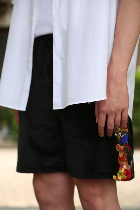 Graphpaper Broad Oversized S/S Regular Collar Shirt(GM212-50625B) style.2021.6.6.