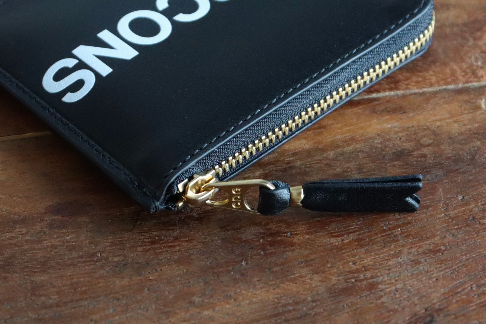 コムデギャルソン 財布 Wallet Huge Logo (SA3100HL)BLACK☆7月10日発売！