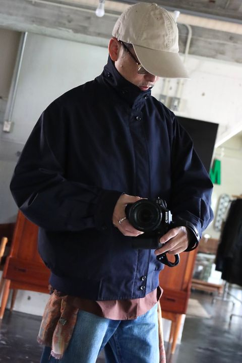 アプレッセ22FW Harrington Jacketスタイル.2022.9.4.