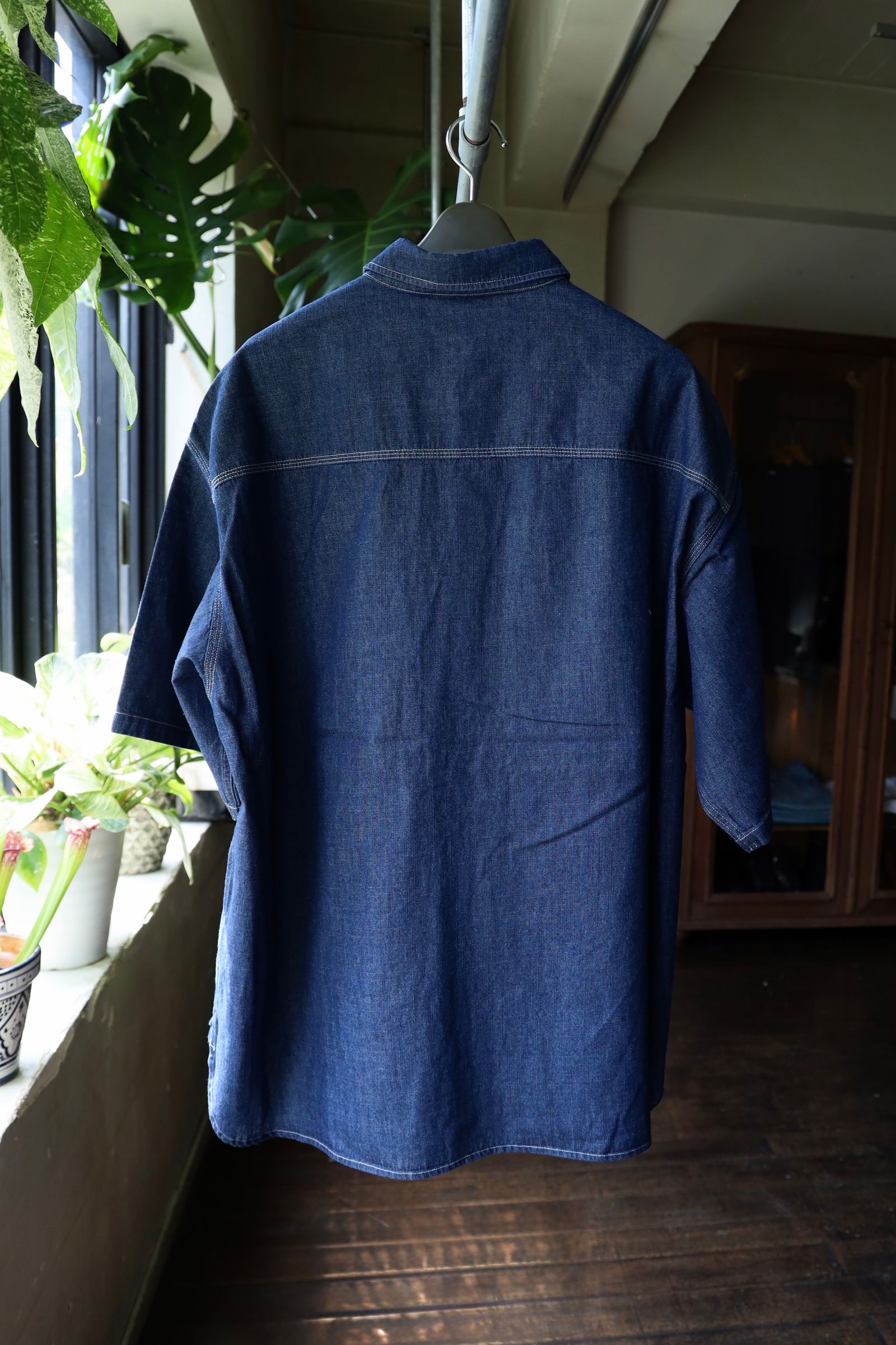 フレッシュサービス LIGHT DENIM S/S SHIRT (FSC252-50046)DARK FADE☆6/21(土)発売！