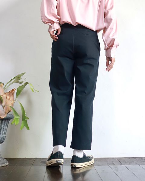 A.PRESSE 23AW Work Chino Trousers"NAVY"スタイル