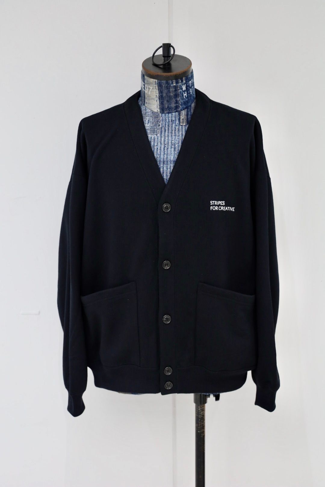 S.F.C 25FW エスエフシー TECH SWEAT CARDIGAN (SFCFW25CS02)Black
