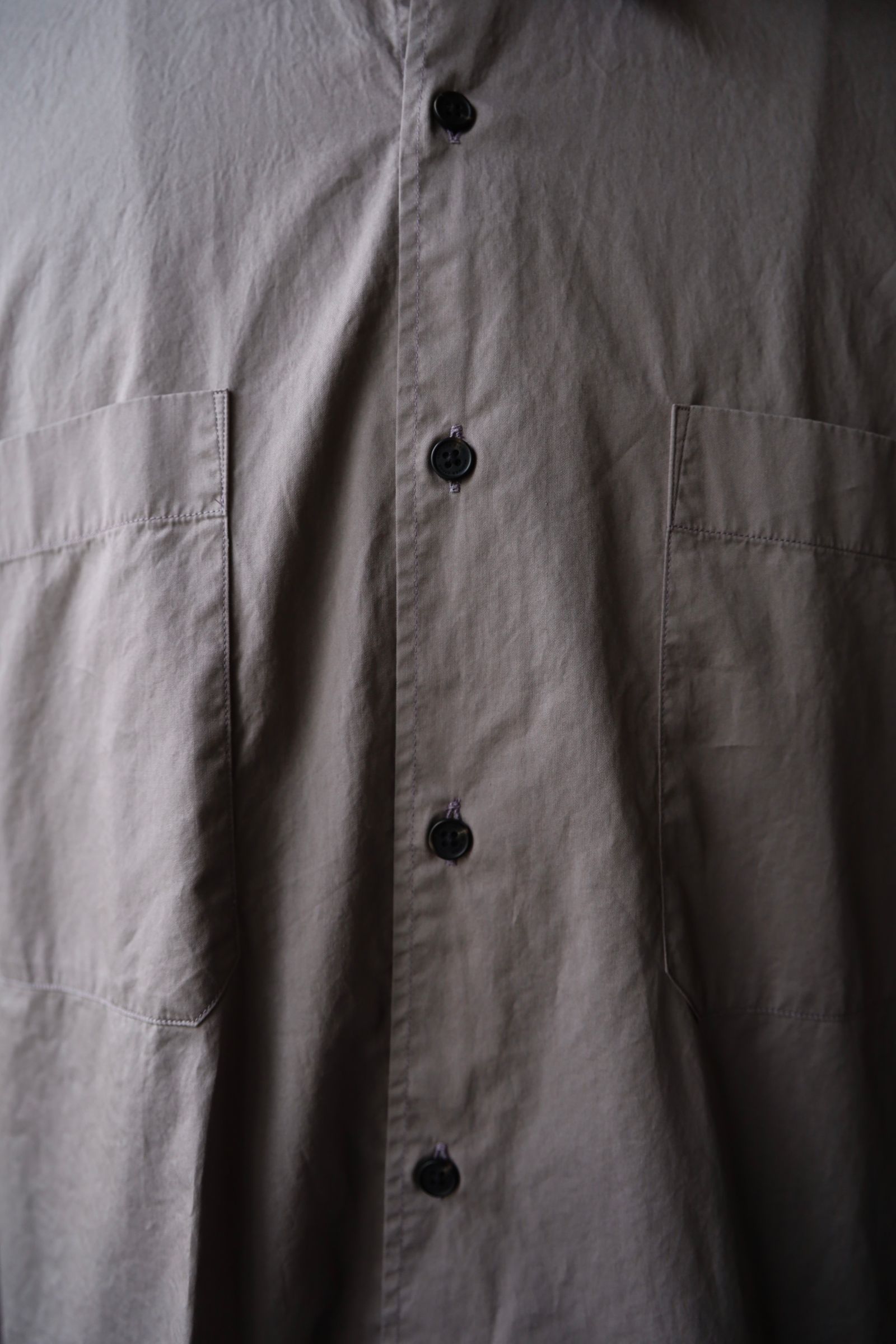ANOTHER OFFICEアナザーオフィス WRITER SHIRT(AOESSH005)Taupe