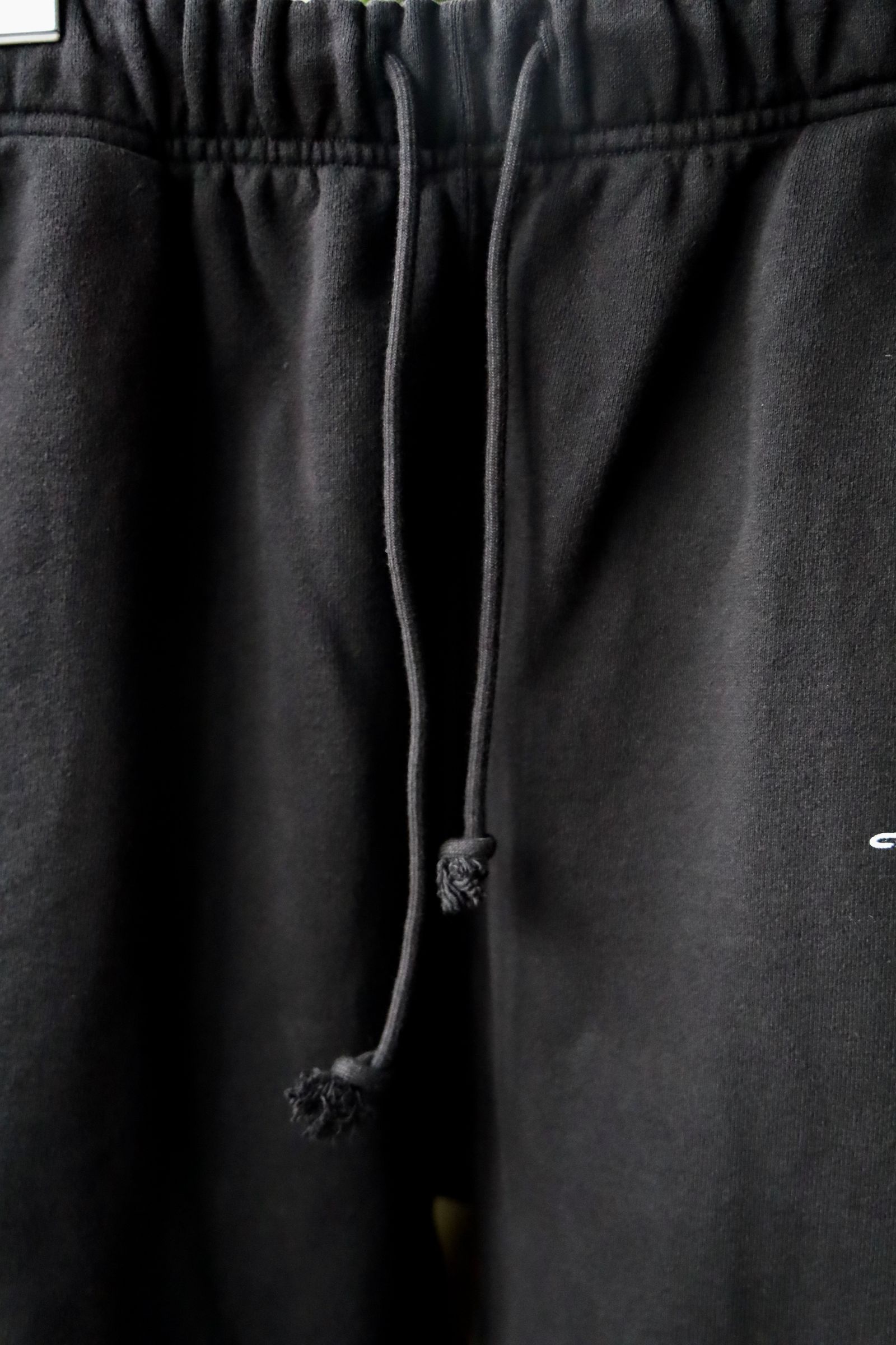 セントマイケル25SS SWEAT PANTS RIBON SAINT(SM-HR8-0000-056)BLACK