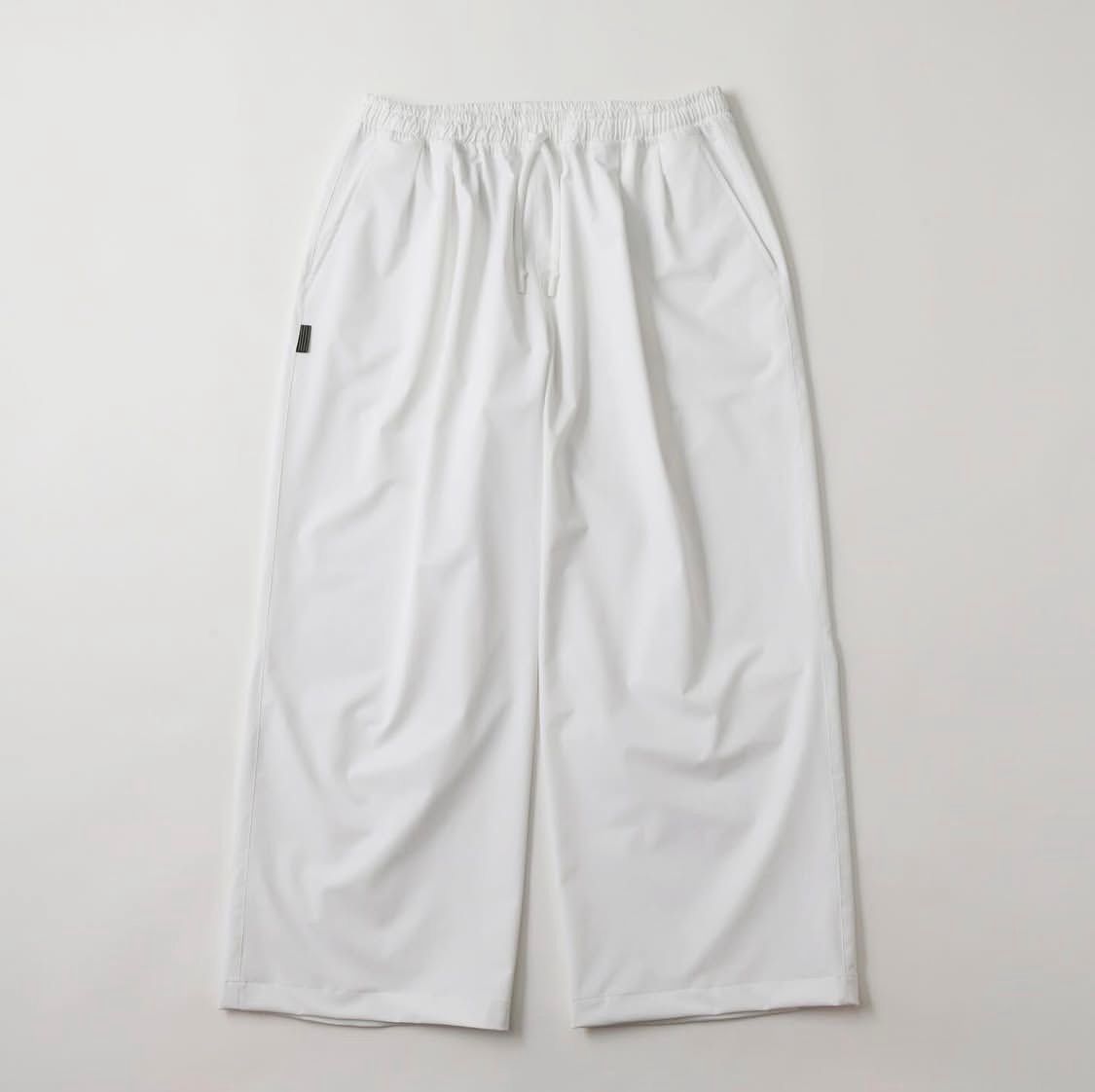 S.F.C 25FW エスエフシー WIDE TWO TUCK BAGGY PANTS (SFCFW25P07)White☆10月25日(土)発売！