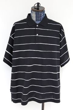 S.F.C 26SS エスエフシー SIDE STRIPE BIG POLO(SFCSS26CS17)Black☆3月20日(金)発売！