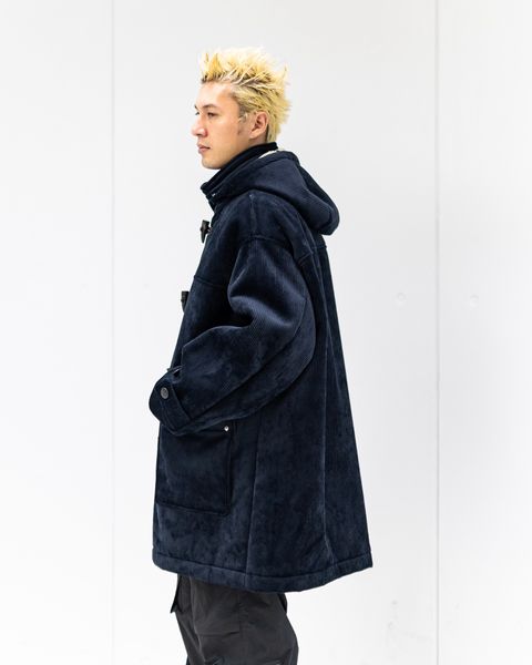 FreshService SHERPA CORDUROY DUFFLE COAT (NAVY) 新作発売！