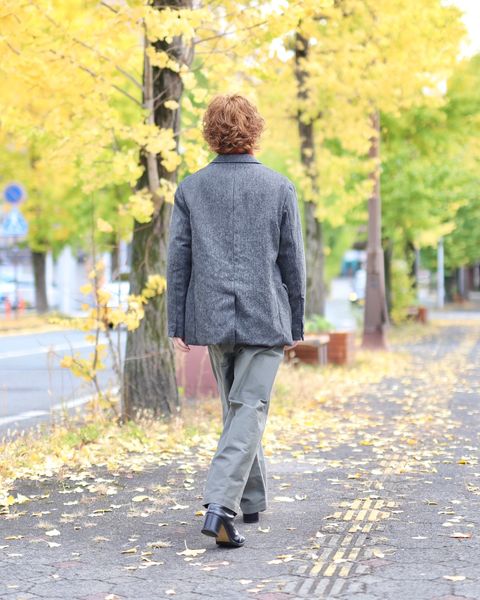 A.PRESSE アプレッセ 2023 Style2 Tweed Tailored Jacketスタイル