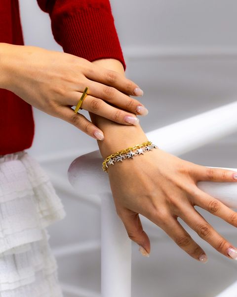 PLAY COMME des GARCONS ROUND NECK RHINESTONE CARDIGAN style.2025.11.22