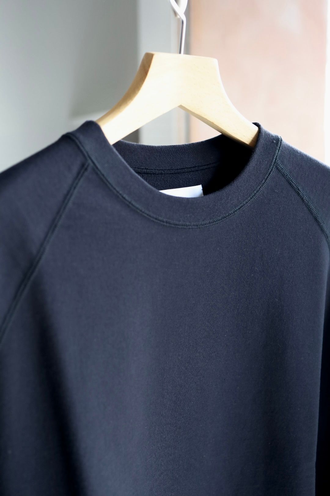 marka 26SS RAGLAN CREW NECK (M26A08CS02C)BLACK☆新作発売！