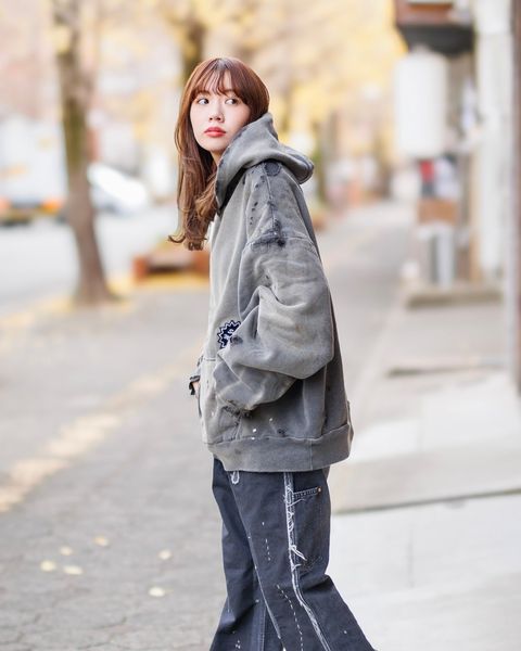 セントマイケル 24FW 新作DBL FACE HOODIE & DENIM DOUBLE KNEE style.2024.12.24