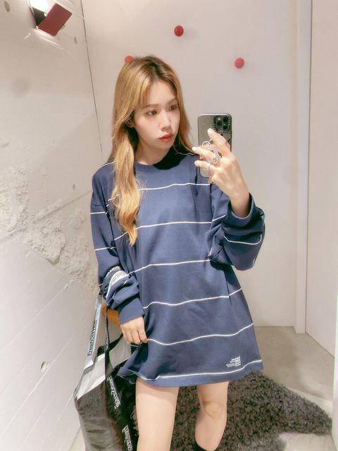 FreshService 新作PIN BORDER L/S TEE style.2024.7.15