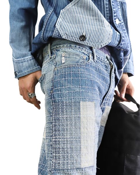 FDMTL 24SS DENIM SHIRT 3YR WASH style 2024.4.14