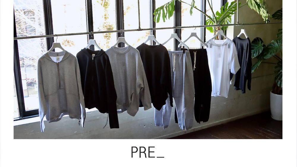 新規お取り扱いブランド「PRE_ for 南貴之 CAPSULE COLLECTION 」3月13日(月)スタート！