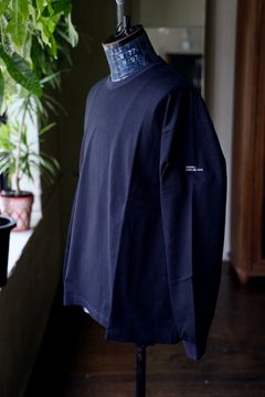 S.F.C 25FW エスエフシー NEW BASIC LS TEE(SFCFW25CS08)Navy☆9月20日(土)発売！