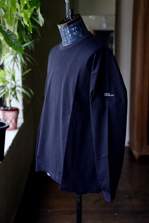 S.F.C 25FW エスエフシー NEW BASIC LS TEE(SFCFW25CS08)Navy☆9月20日(土)発売！