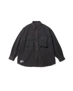 フレッシュサービス SYNTHETIC FLEECE SHIRT(FSC243-30094)BLACK