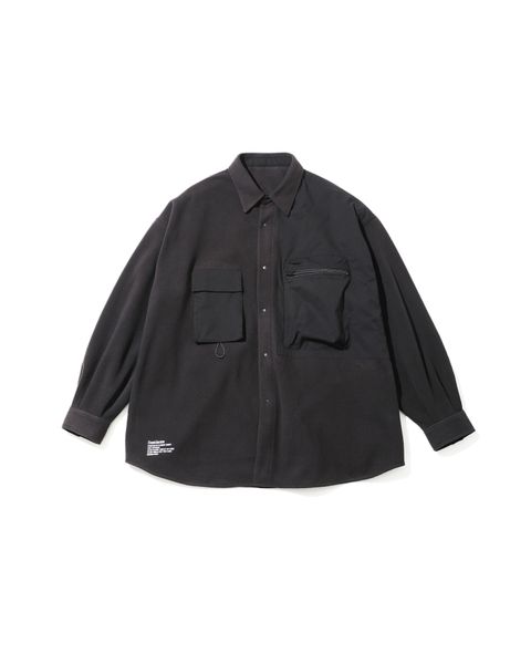 フレッシュサービス SYNTHETIC FLEECE SHIRT(FSC243-30094)BLACK