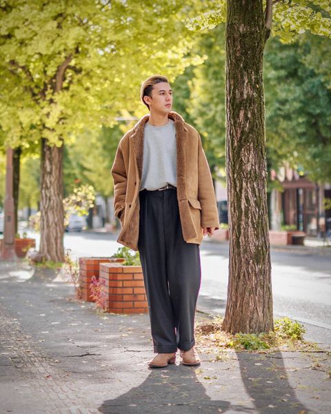 A.PRESSE Mouton Coat スタイル 11月9日(土)新作発売！