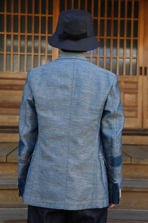 JUNYA WATANABE COMME des GARCONS MAN 綿リネンデニムジャケット(WG-J007-051) style. 2021.04.05.