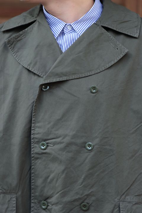 FreshService OVERDYED LEFT TWILL COAT(FSW-22-CT_38) style.2022.3.5