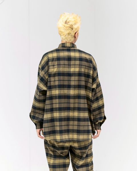 FreshService  FLANNEL CHECK MULTI POCKET SHIRT (BROWN) ☆11月15日新作発売！