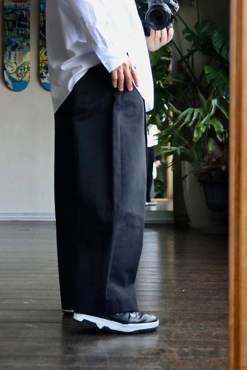 ATON 23SS SUVIN BROAD STANDARD SHIRTスタイル